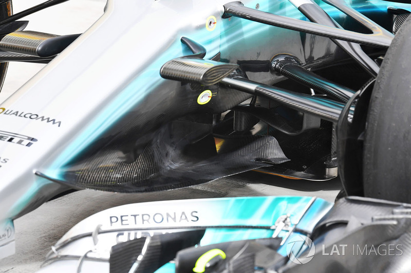 Nez de la Mercedes-Benz F1 W08