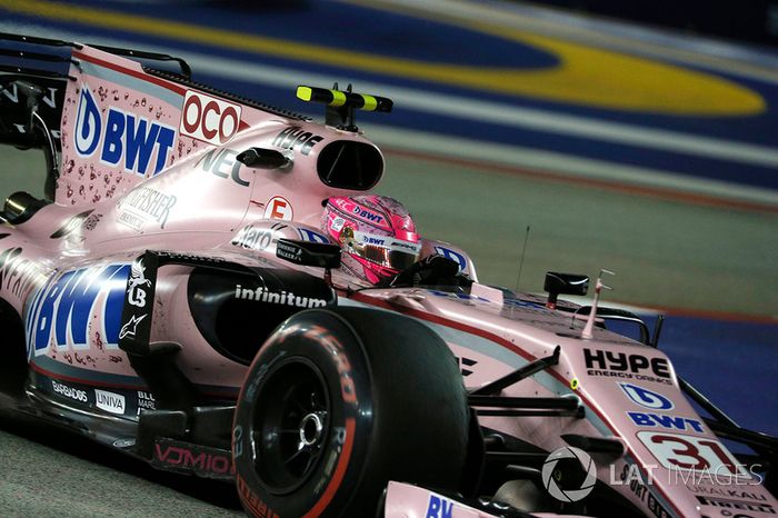 Esteban Ocon, Sahara Force India VJM10