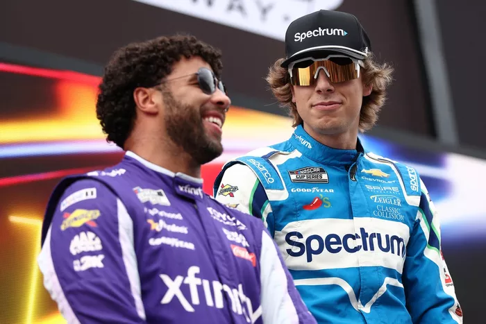Carson Hocevar, Spire Motorsports, Bubba Wallace, 23XI Racing