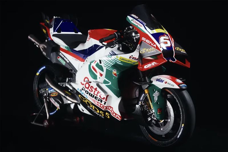 La moto de Johann Zarco, Team LCR Honda