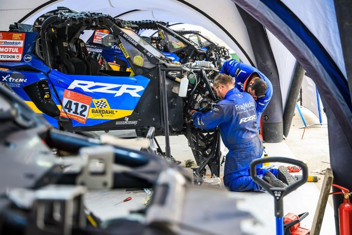 #412 Loeb Fraymedia Motorsport - Rzr Factory Racing Polaris: Florent Vayssade, Nicolas Rey