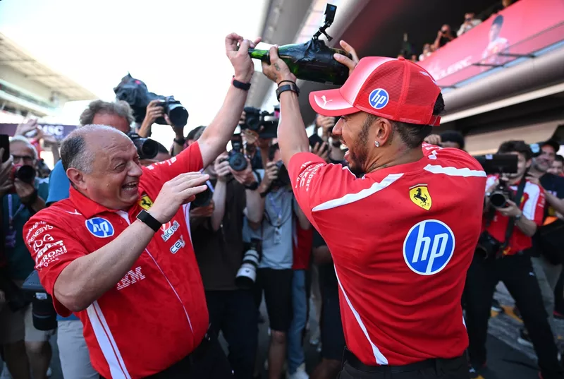 Frédéric Vasseur, Ferrari, Lewis Hamilton, Ferrari