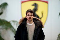 Charles Leclerc seat fitting