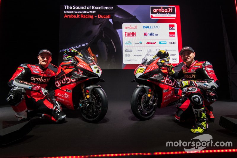 Chaz Davies, Alvaro Bautista, Ducati Team