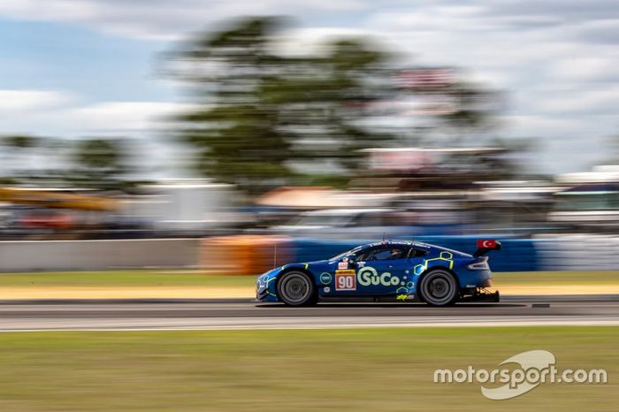 #90 TF Sport Aston Martin Vantage: Salih Yoluc, Jonathan Adam, Charles Eastwood
