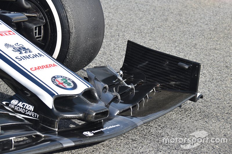 Alfa Romeo Racing C38 technical detail