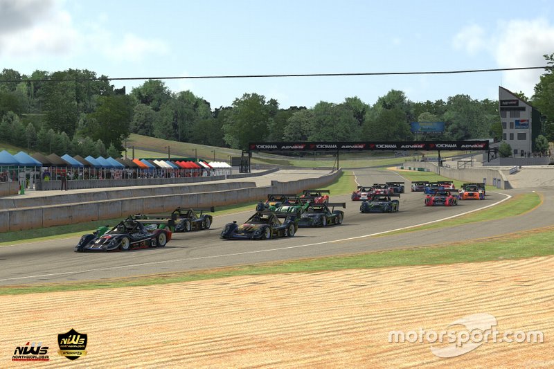 Imagen de la cita en Road Atlanta de la Liga Nacional de Escuderías