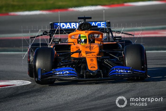 Lando Norris, McLaren MCL35 