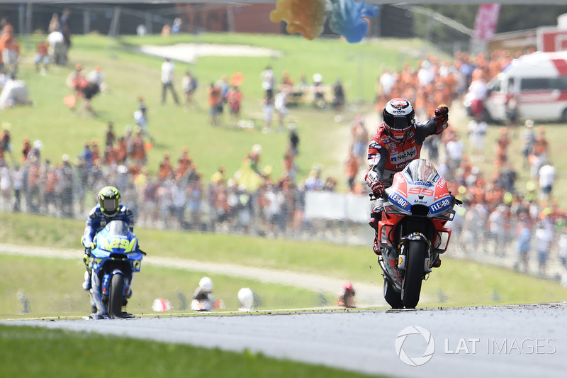 Ganador de la carrera Jorge Lorenzo, Ducati Team