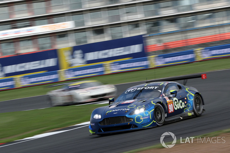 #90 TF Sport Aston Martin Vantage: Salih Yoluc, Jonny Adam, Charles Eastwood  