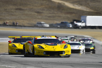 #3 Corvette Racing Chevrolet Corvette C7.R, GTLM: Antonio Garcia, Jan Magnussen, #4 Corvette Racing Chevrolet Corvette C7.R, GTLM: Oliver Gavin, Tommy Milner