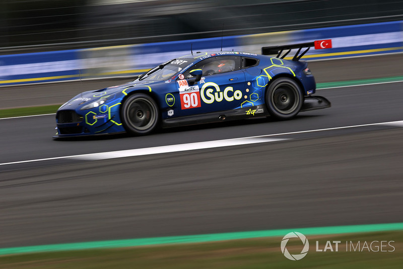 #90 TF Sport Aston Martin Vantage: Salih Yoluc, Jonny Adam, Charles Eastwood