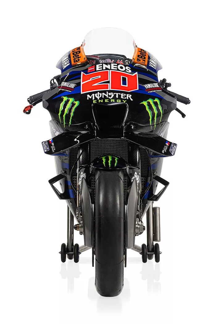 Fabio Quartararo, Yamaha Factory Racing, detalles de la moto