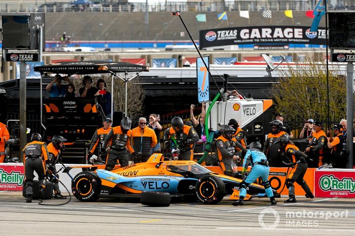 Alexander Rossi, Arrow McLaren Chevrolet, pit stop