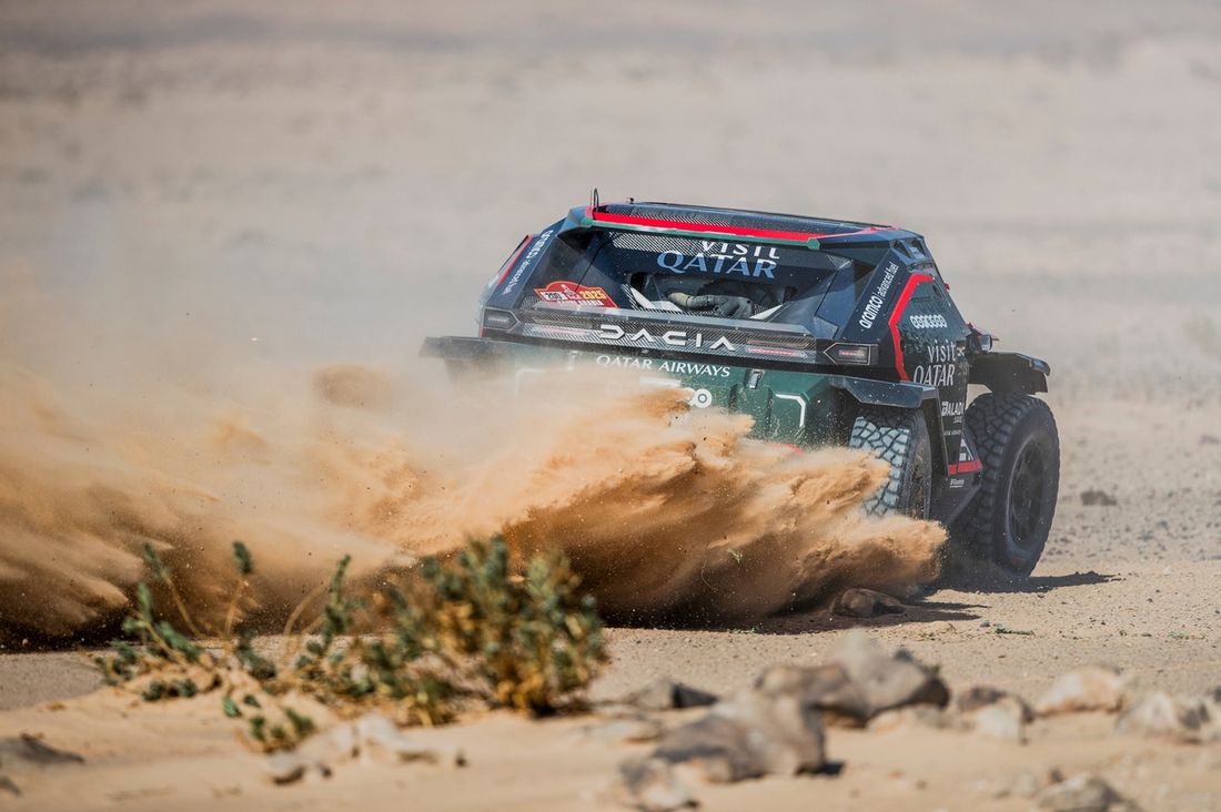 #200 Los Dacia Sandriders Dacia: Nasser Al-Attiyah, Boulanger Edouard