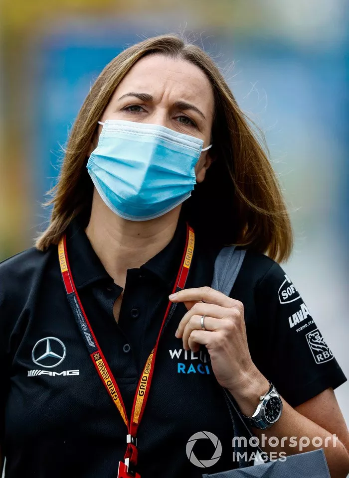 Claire Williams, directora de Williams Racing 