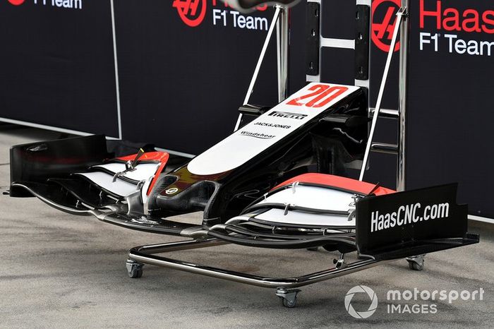 Morro y alerón del Haas