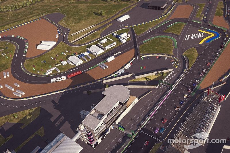 Vista aérea del circuito