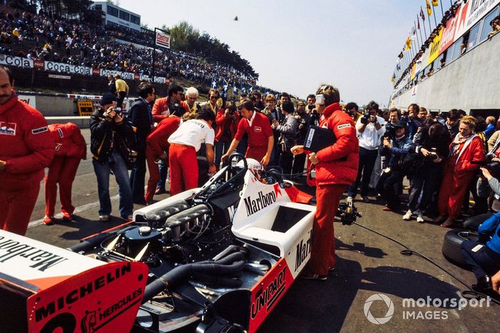 Niki Lauda, McLaren MP4-1B Ford