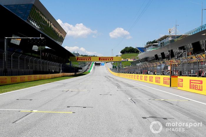 Parrilla de salida del Red Bull Ring