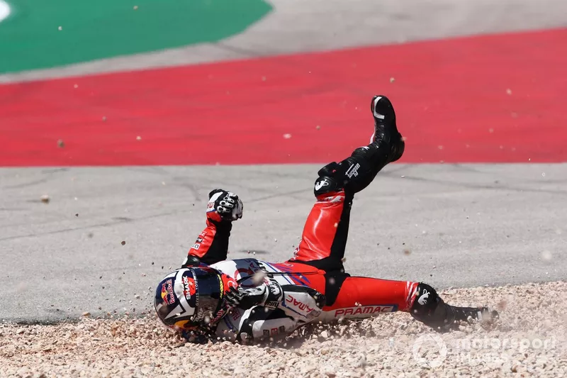 Caída de Johann Zarco, Pramac Racing