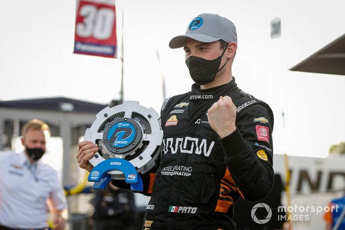 Patricio O'Ward, Arrow McLaren SP Chevrolet se lleva la pole position