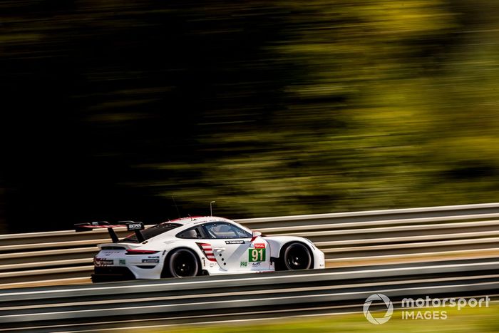 #91 Porsche GT Team Porsche 911 RSR: Richard Lietz, Gianmaria Bruni, Frederic Makowiecki