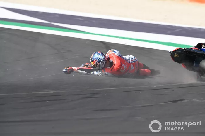 Caída de Jack Miller, Pramac Racing