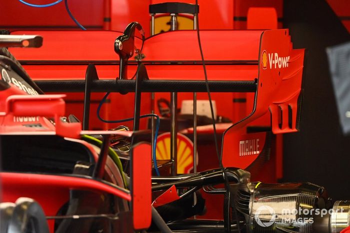 Ferrari SF1000 rear wing detail