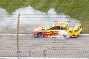 Race winner Joey Logano, Team Penske, Ford Mustang
