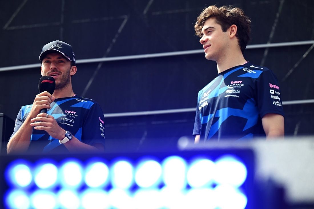 Pierre Gasly, Alpine, Franco Colapinto, Alpine