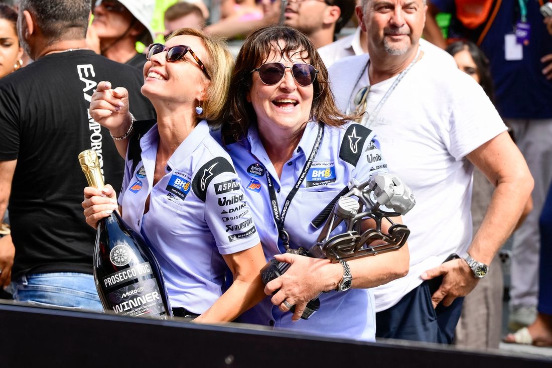 Nadia Padovani, menedżer zespołu Gresini Racing