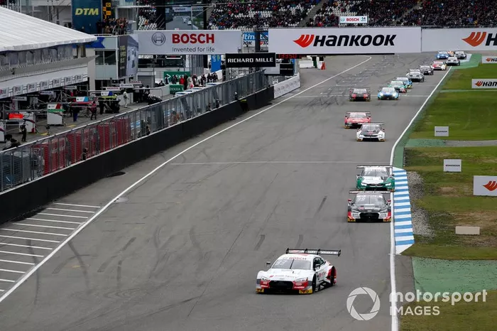 René Rast, Audi Sport Team Rosberg, Audi RS 5 DTM leads