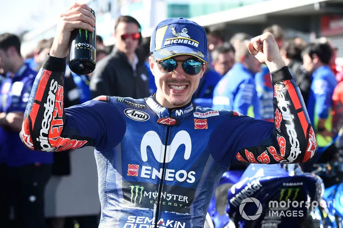 Ganador de la carrera Maverick Viñales, Yamaha Factory Racing