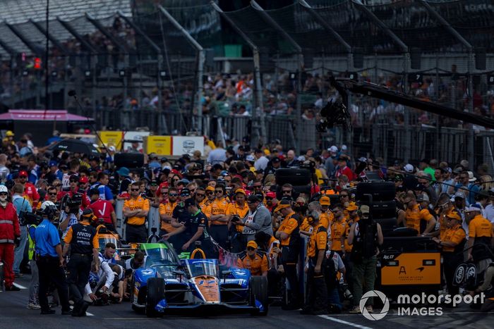 Kyle Larson, Arrow McLaren/Rick Hendrick Chevrolet