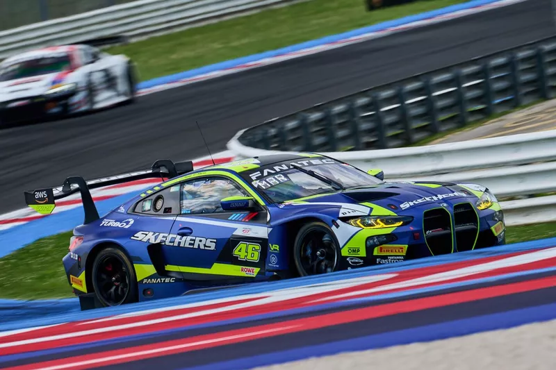 #46 Team WRT, BMW M4 GT3: Valentino Rossi, Maxime Martin
