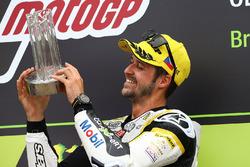 Le vainqueur de la course sur le podium : Thomas Luthi, CarXpert Interwetten