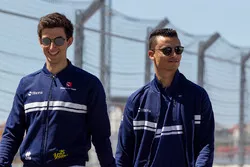 Pascal Wehrlein, Sauber walks the track
