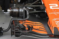 Stoffel Vandoorne, McLaren MCL32 front car detail