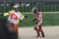 Jorge Lorenzo, Ducati Team crash