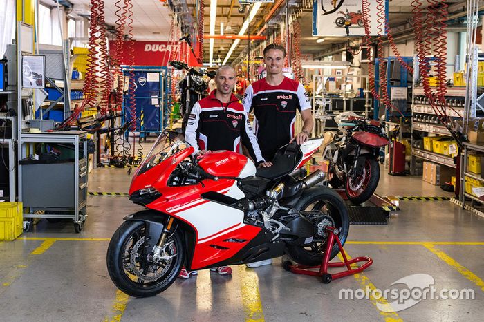 Marco Melandri, Ducati Team, Chaz Davies, Ducati Team