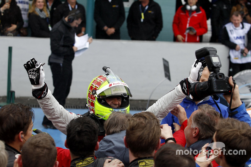 Подіум: переможець гонки Джеймі Грін, Audi Sport Team Rosberg, Audi RS 5 DTM