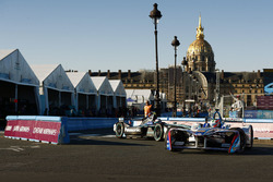 Antonio Felix da Costa, Amlin Andretti Formula E Team, devance Mitch Evans, Jaguar Racing
