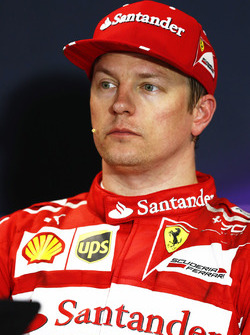 Обладатель поула Кими Райкконен, Ferrari