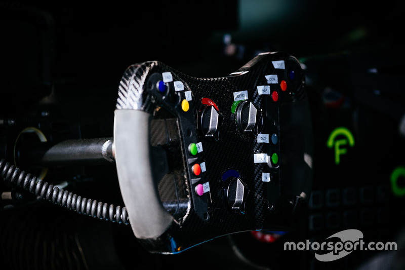 Steering wheel detail