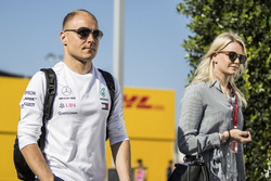 Valtteri Bottas, Mercedes-AMG F1 and wife Emilia Pikkarainen