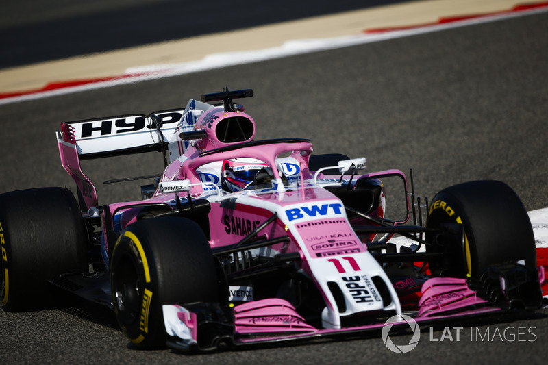 12: Sergio Perez, Force India VJM11 Mercedes, 1'30.156
