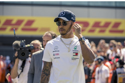 Lewis Hamilton, Mercedes-AMG F1 on drivers parade