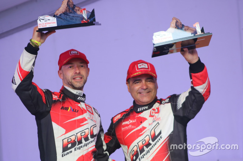 Giandomenico Basso und Lorenzo Granai, BRC Racing, podium