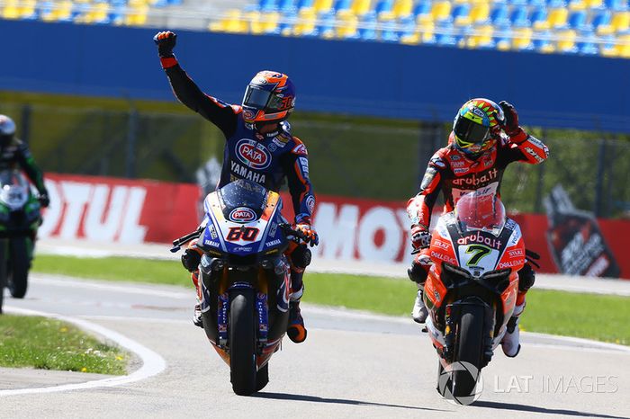 Michael van der Mark, Pata Yamaha, Chaz Davies, Aruba.it Racing-Ducati SBK Team